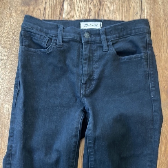 Madewell black road tripper skinny jeans size 25 - Picture 3 of 8